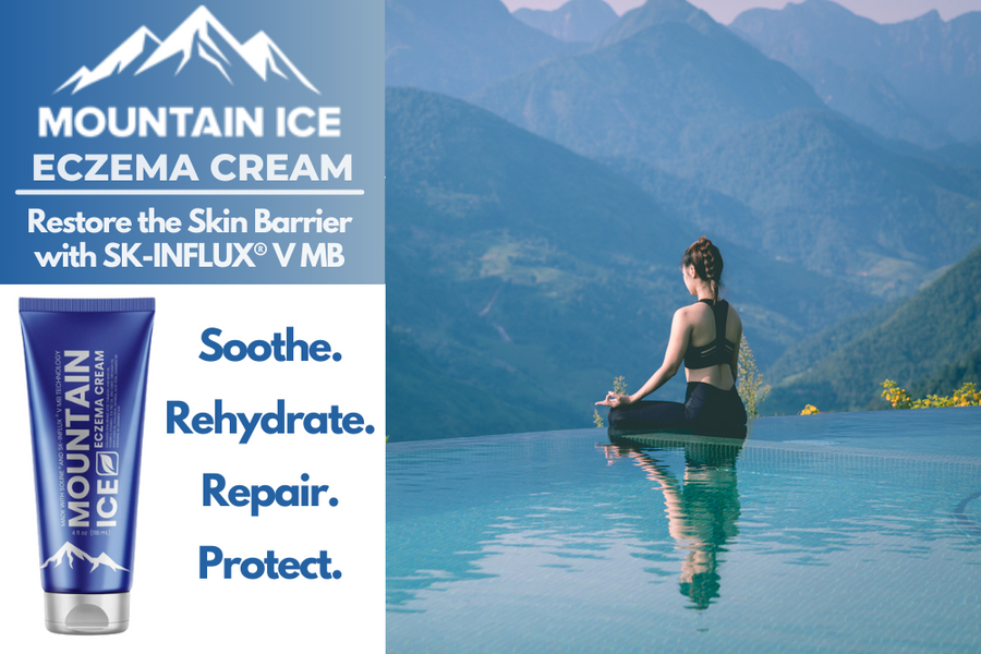 How SK-INFLUX V MB Works in Mountain Ice Eczema Cream to Restore the Skin Barrier