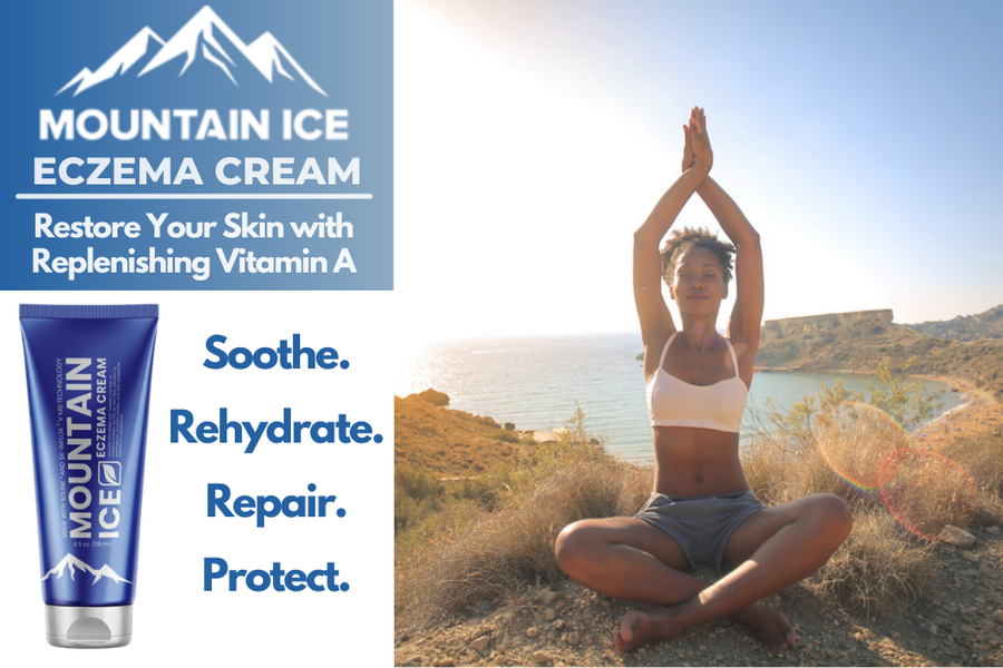 How Vitamin A Works in Mountain Ice Eczema Cream to Replenish Skin and Reduce Inflammation