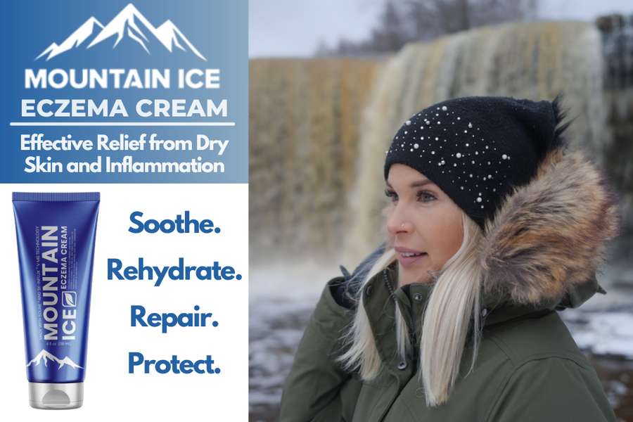 Winter Skin Care: How Hyaluronic Acid Moisturizes Your Skin with Mountain Ice Eczema Cream