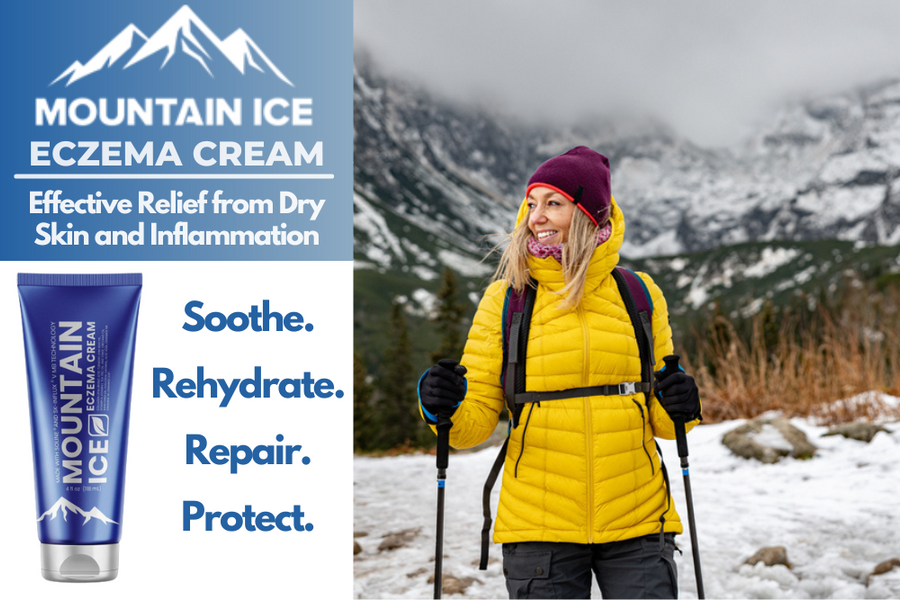 Winter Skin Care: How Tea Tree Oil in Mountain Ice Eczema Cream Treats Cold Weather Inflammation