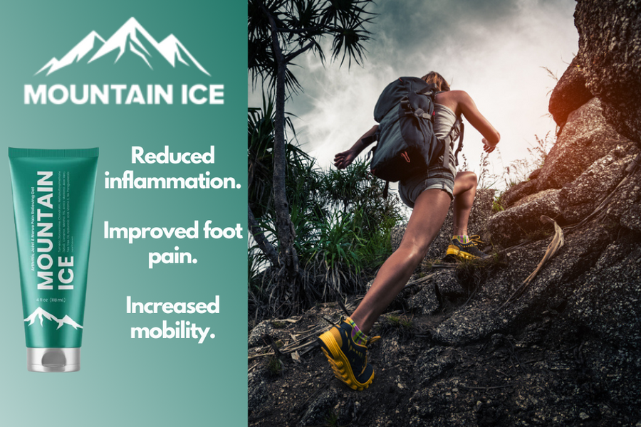 How Mountain Ice Pain Relief Gel Can Reduce Foot Pain from Plantar Fasciitis