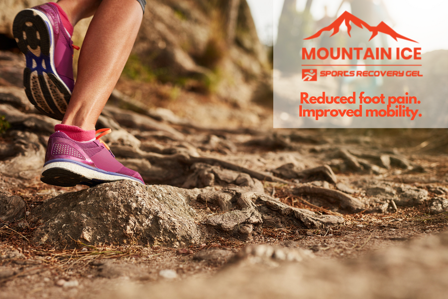 How Mountain Ice Sports Recovery Gel Can Help Reduce Foot Pain from Plantar Fasciitis