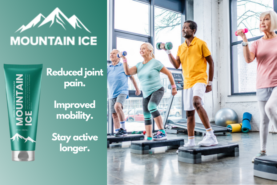 Healthy Aging Month: How Mountain Ice Helps Older Adults Stay in Shape and Stay Active