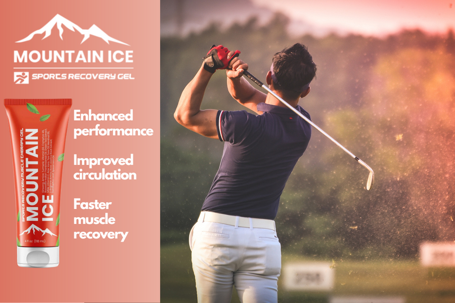 How Mountain Ice Sports Recovery Gel Can Reduce Pain from the Most Common Golf Injuries