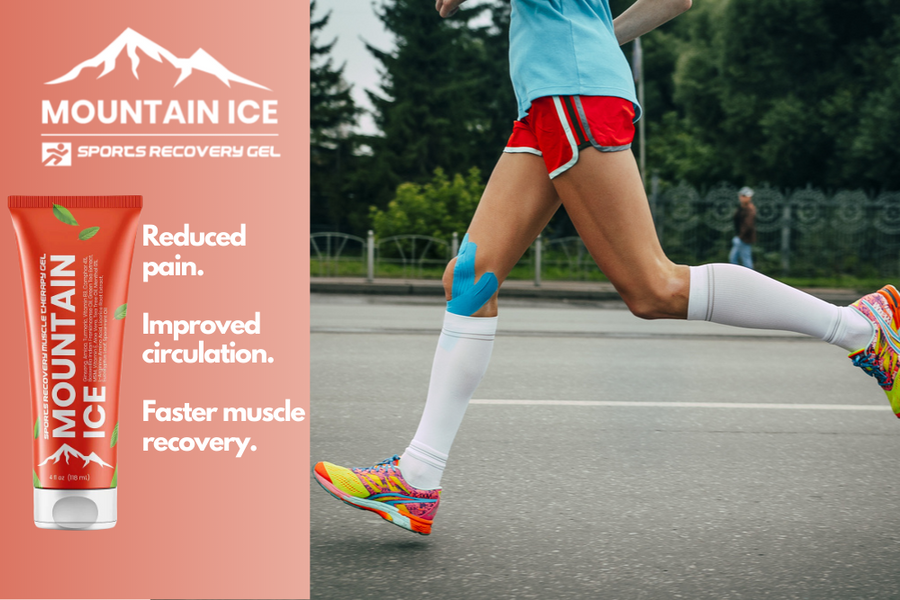Mountain Ice for Athletic Trainers: How Kinesiology Tape and Mountain Ice Sports Recovery Gel Can Improve Muscle Recovery