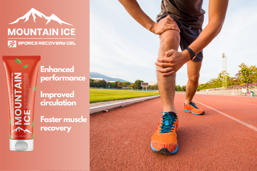 Knee Pain: 5 Exercises to Strengthen Your Knees and Reduce Knee Pain with Mountain Ice Sports Recovery Gel