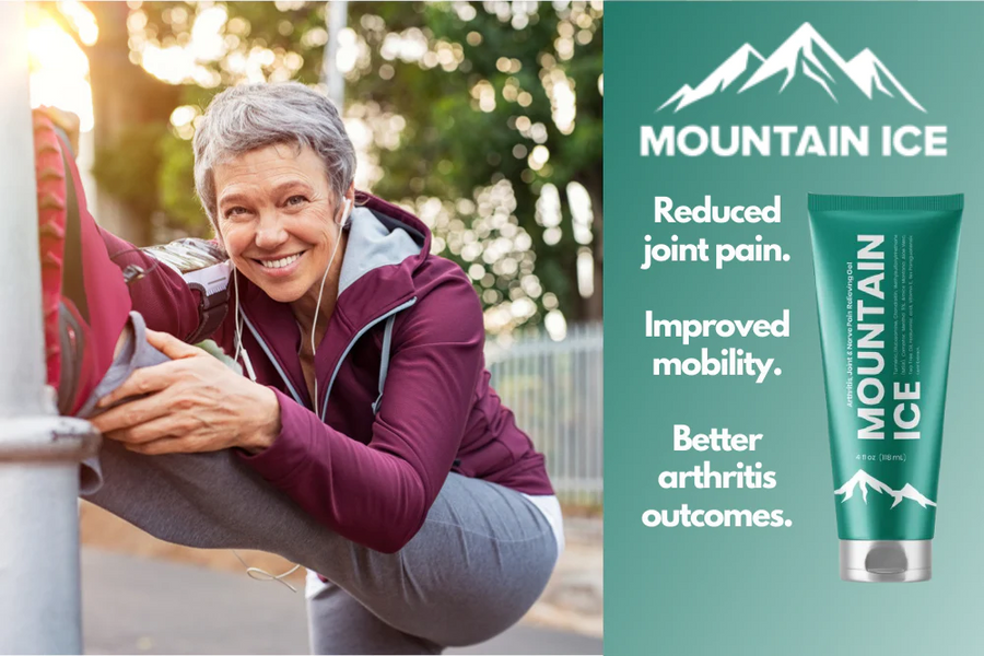 Healthy Aging Month: How Mountain Ice Pain Relief Gel Can Help Relieve Pain from Bone and Joint Disorders