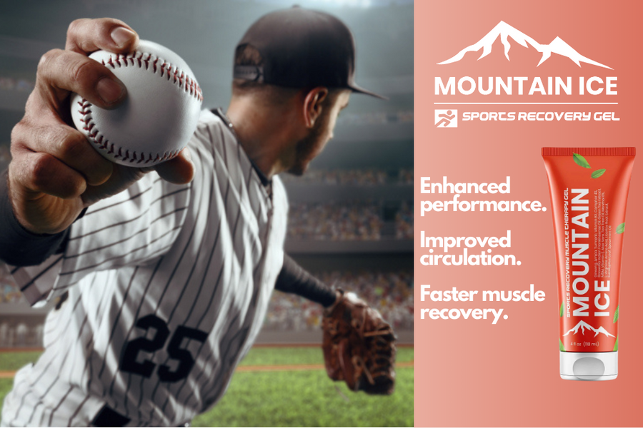 How Mountain Ice Sports Recovery Gel Can Reduce Pain from the 6 Most Common Baseball Injuries