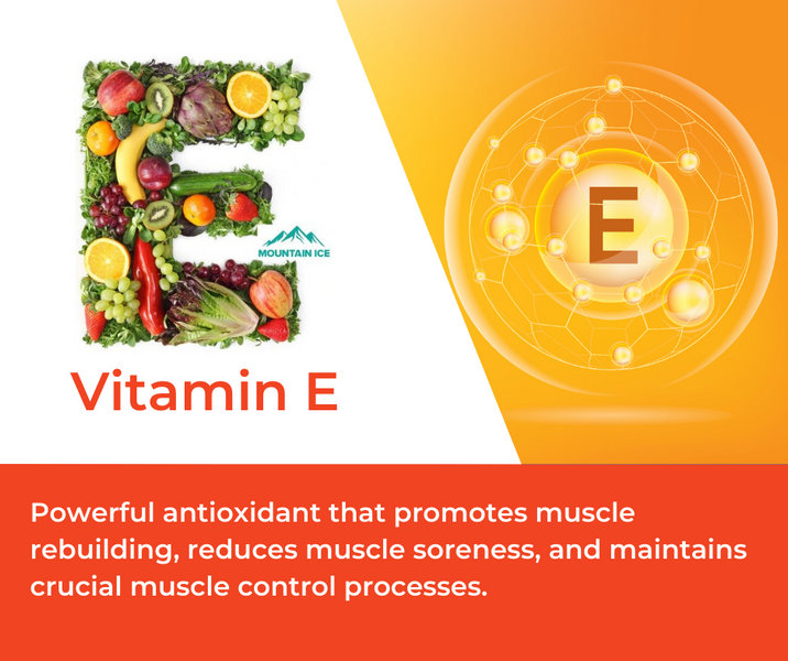 How Vitamin E is Used in Mountain Ice Sports Recovery Gel