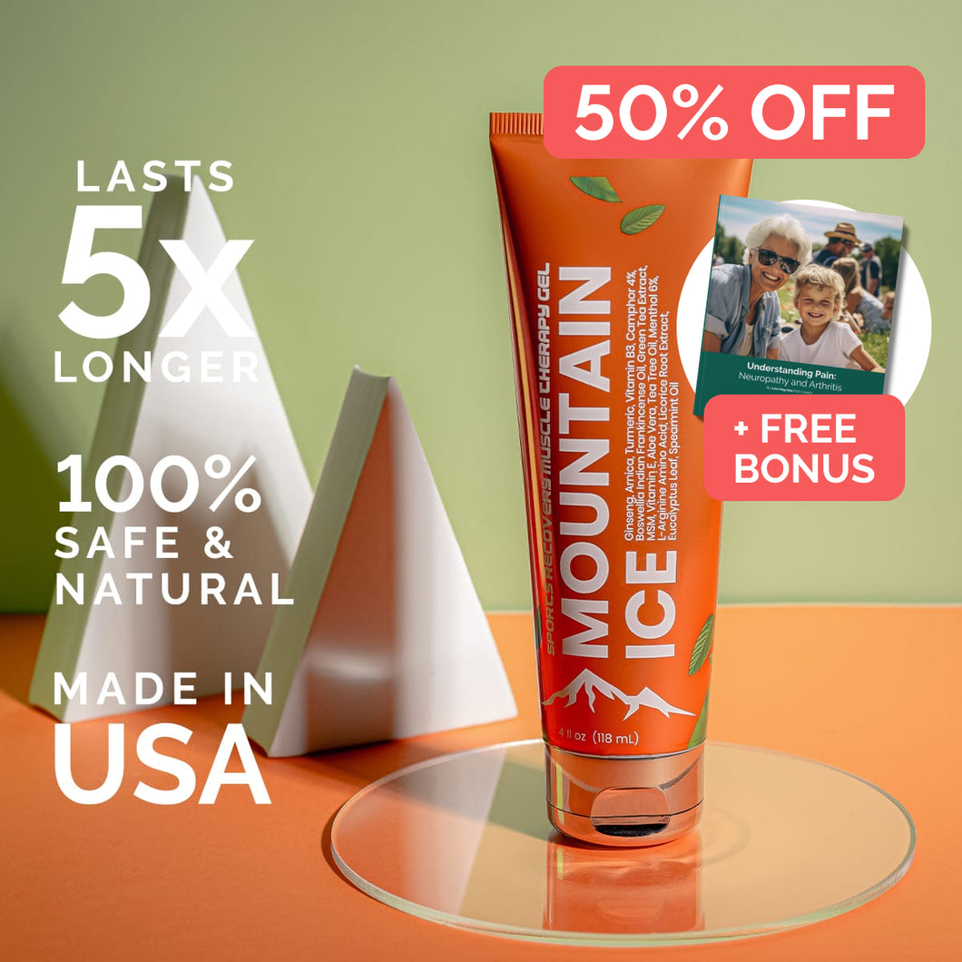 Mountain Ice Sports Pain Relief Muscle Gel 50% OFF