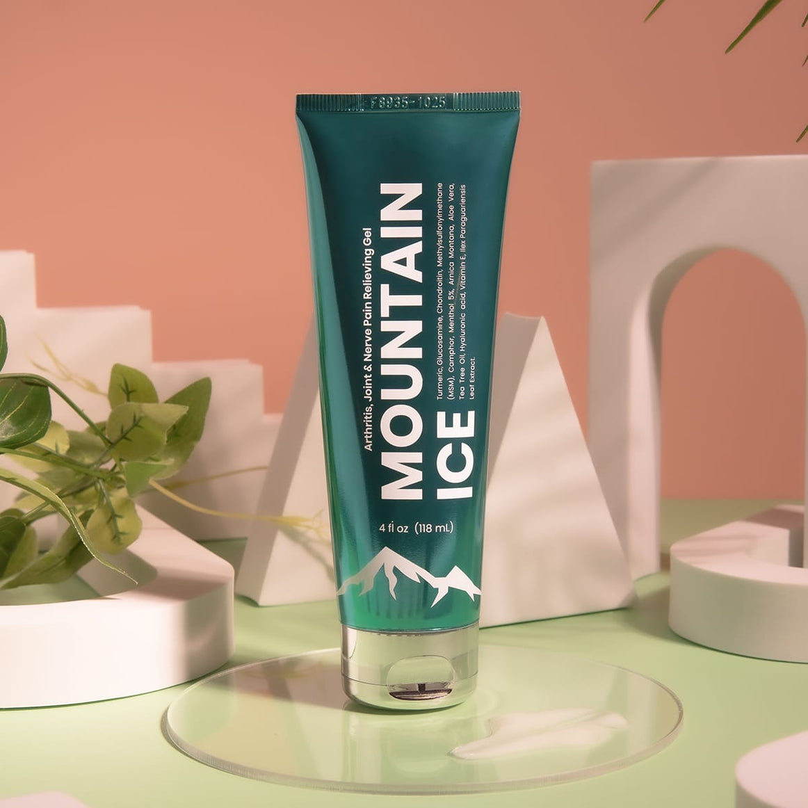 Mountain Ice All Natural Pain Relieving Gel 4oz.