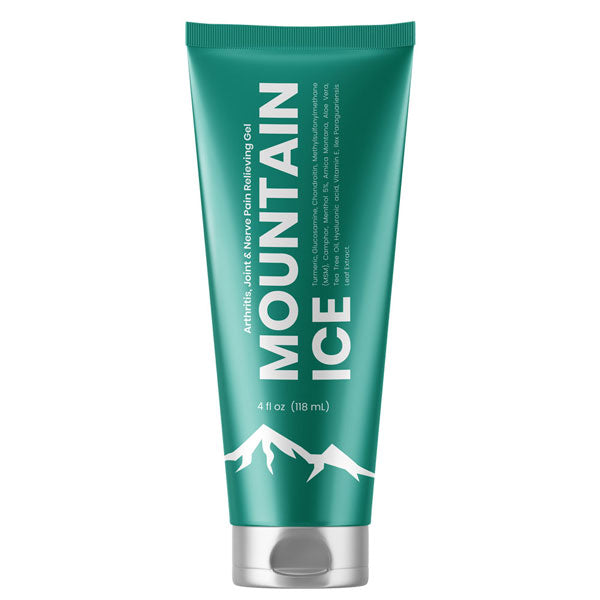 Mountain Ice Nerve Pain Relief Gel with Natural Ingredients 4 oz