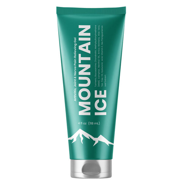Mountain Ice Arthritis, Joint & Nerve Pain Relief Gel with Natural  Ingredients 4 oz (1 Tube) - Mountain Ice Pain Relief Gel