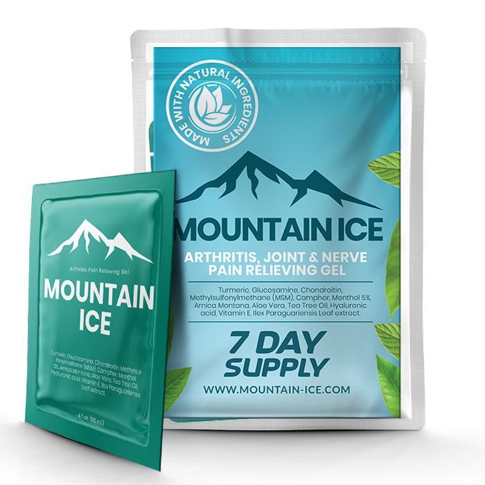 Pain Relief | Mountain Ice All Natural Pain Relief Gel - Sample Pack | Mountain Ice