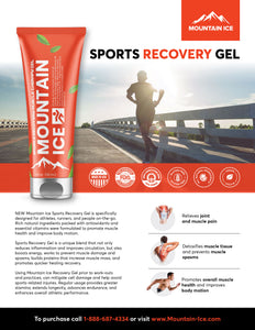 Pain Relief | Mountain Ice Sports Recovery Muscle Therapy Gel - Sample Pack | Mountain Ice