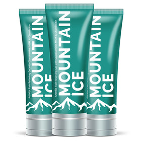 Pain Relief | Mountain Ice All Natural Pain Relief Gel 4oz. - 3 Pack | Mountainside Medical Equipment